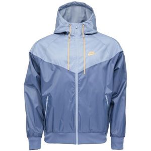 Nike HERITAGE ESSENTIALS WINDRUNNER Pánská bunda, modrá, velikost obraz