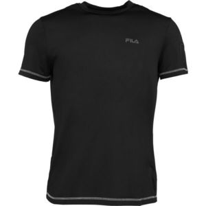 Fila MORITZ Pánské triko, černá, velikost obraz