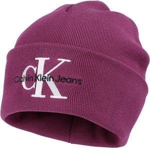 Calvin Klein MONOLOGO EMBRO Zimní čepice, růžová, velikost obraz