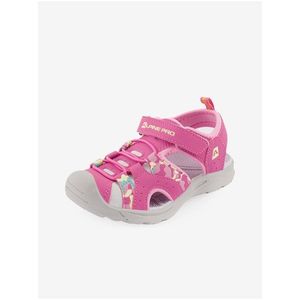 Růžové holčičí sandály ALPINE PRO Lysso obraz