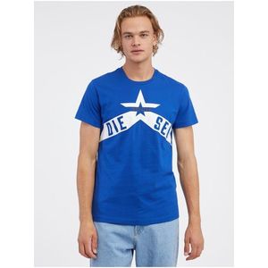 Diesel pánské tričko Barva: Modrá, Velikost: S obraz