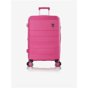 Růžový cestovní kufr Heys Neo M obraz