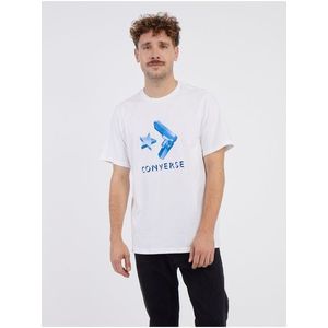 Bílé pánské tričko Converse obraz