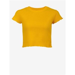 Žluté dámské tričko NAX Reisa obraz