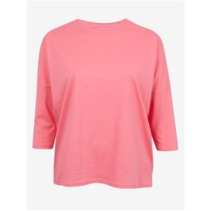 Růžové dámské basic tričko Fransa obraz