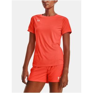 Oranžové dámské sportovní tričko Under Armour Challenger obraz