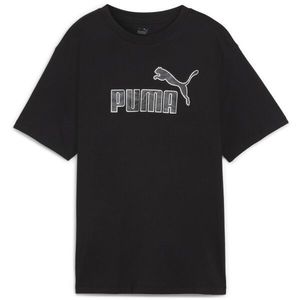 Puma ESSENTIALSENTIALS + MARBELEIZED TEE Dámské triko, černá, velikost obraz