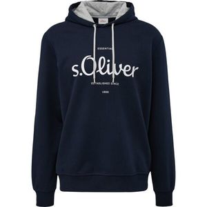 s.Oliver RL SWEATSHIRT NOOS Mikina s kapucí, tmavě modrá, velikost obraz