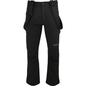 ALPINE PRO DELAN Pánské lyžařské kalhoty, černá, velikost obraz