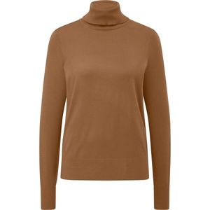 s.Oliver RL POLO NECK JUMPER NOOS Pulovr s rolákem, hnědá, velikost obraz