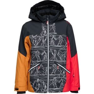 CMP KID JACKET FIX HOOD Chlapecká lyžařská bunda, černá, velikost obraz
