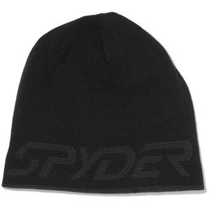 Spyder REVERSIBLE Pánská oboustranná zimní čepice, černá, velikost obraz