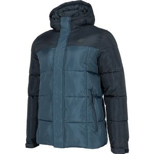 4F DOWN JACKET MEN´S Pánská péřová bunda, tmavě modrá, velikost obraz