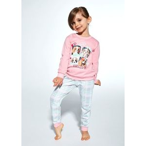 Dívčí pyžamo Cornette 592/167 134/140 Růžová obraz