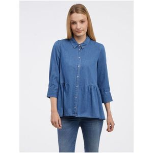 Modrá dámská džínová košile ONLY New Canberra obraz