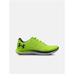 Neonově zelené běžecké tenisky Under Armour UA FLOW Velociti Wind 2 obraz