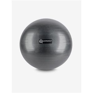 Černý gymnastický míč 55 cm Worqout Gym Ball obraz