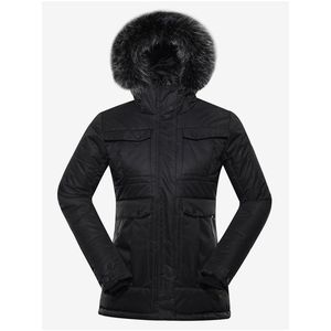 Černá dámská zimní bunda ALPINE PRO EGYPA obraz