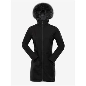 Černý dámský softshellový kabát ALPINE PRO Ibora obraz