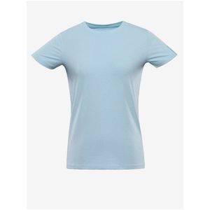 Světle modré dámské basic tričko NAX DELENA obraz