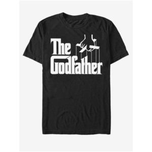 Černé unisex tričko ZOOT.Fan Paramount Godfather Logo obraz