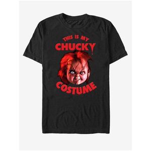 Černé unisex tričko ZOOT.Fan NBCU Chucky Costume obraz