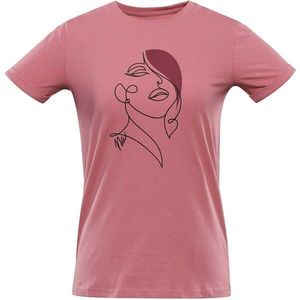 NAX GAMMA Dámské triko, růžová, velikost obraz