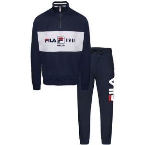 Fila IN COTTON BRUSHED FLEECE Pánské pyžamo, tmavě modrá, velikost obraz