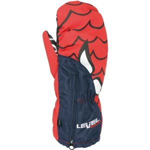Level LUCKY Dětské lyžařské rukavice, červená, velikost obraz