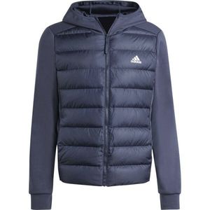 adidas ESSENTIALS JACKET Pánská elegantní bunda, tmavě modrá, velikost obraz