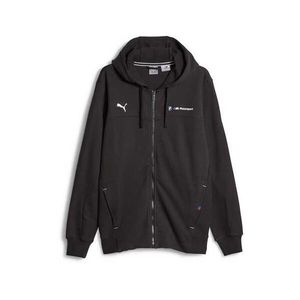 Puma BMW MOTORSPORT FULL-ZIP HOODIE Pánský svetr, černá, velikost obraz