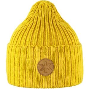 Kama MERINO A181 Dámská zimní čepice, žlutá, velikost obraz