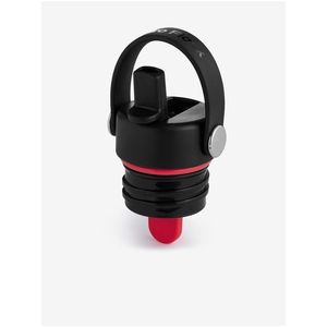 Černo-červené náhradní víčko s brčkem na nerezovou termolahev Standart Mouth Flex Cap Hydro Flask obraz
