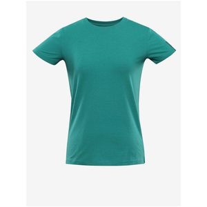 Zelené dámské basic tričko NAX DELENA obraz