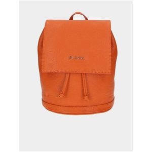Oranžový dámský kožený batoh Elega Cutie obraz