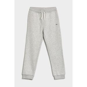 TEPLÁKY GANT SHIELD SWEATPANTS šedá 122/128 obraz