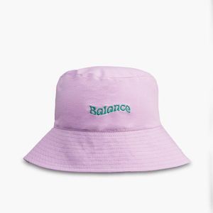 Cropp - Klobouk bucket hat s nápisem - Růžová obraz