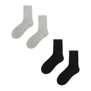 Cropp - 2 pack ponožky - Světle šedá obraz