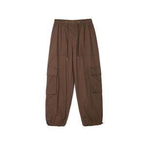 Cropp - Kalhoty s cargo kapsami - Zelená obraz
