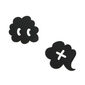 Cropp - Stickers - Černý obraz
