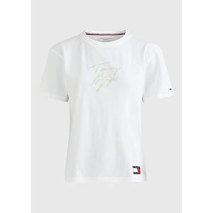 Dámské tričko Tommy Hilfiger UW0UW03945 S Bílá obraz