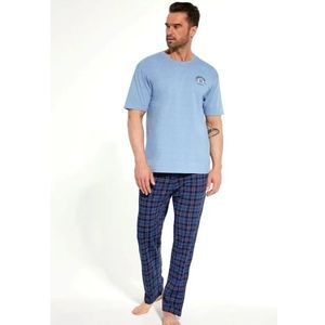 Pánské pyžamo Cornette 134/212 Acrtic2 XL Modrá obraz