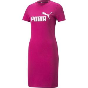 Puma ESSENTIALS SLIM TEE DRESS Dámské šaty, růžová, veľkosť XL obraz