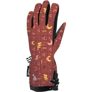 Matt GLOVES Dětské lyžařské rukavice, hnědá, velikost obraz