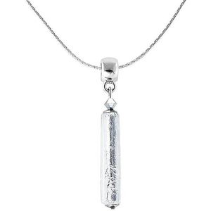 Lampglas Křišťálový náhrdelník Ice Queen s ryzím stříbrem v perle Lampglas NPR3 obraz