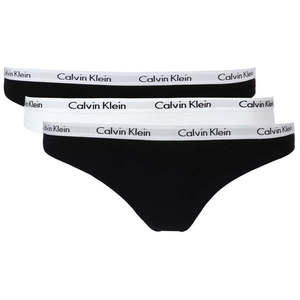 Calvin Klein 3 PACK - dámské kalhotky Bikini QD3588E-WZB XS obraz