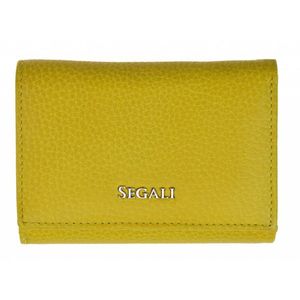 SEGALI Dámská kožená peněženka 7106 B yellow obraz