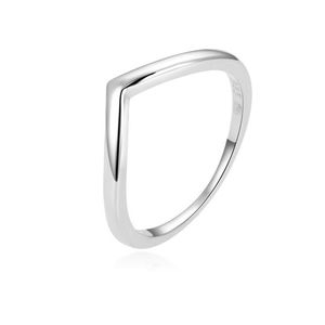 Beneto Minimalistický stříbrný prsten AGG445L 52 mm obraz
