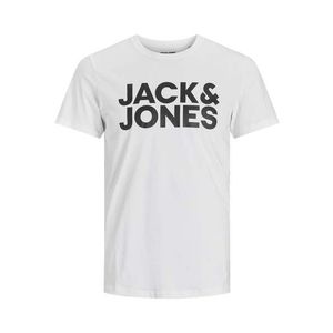 Jack&Jones Pánské triko JJECORP Slim Fit 12151955 White S obraz