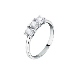 Morellato Třpytivý stříbrný prsten se zirkony Tesori SAIW1220 52 mm obraz